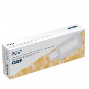 Повязка раневая стерильная на нетканной основе с вискозной подушечкой Post 25*10 см