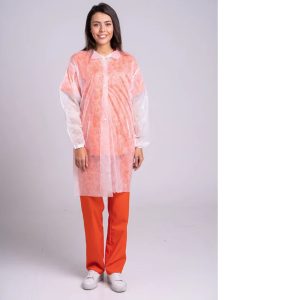 Халат одноразовый на липучках