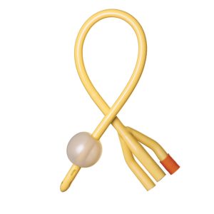 Катетер Фолея трёхходовой Ch/Fr 16 (латексный с силиконовым покрытием)