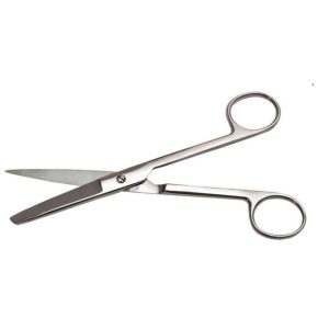 Ножницы медицинские с острым концом прямые с твердым сплавом Н-70