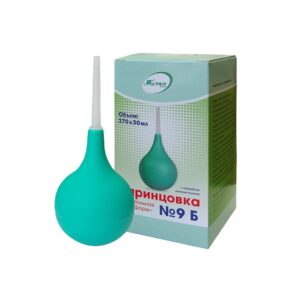Спринцовка ПВХ Б с твёрдым наконечником №9