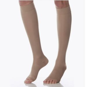 Гольфы компрессионные с открытым носком Long 315-Т, 1 класс