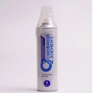 Баллончик кислородный "Основной элемент" с жёсткой маской, 9 л