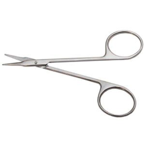 Ножницы глазные прямые для снятия швов Н-56