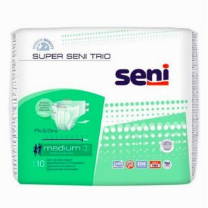Подгузники впитывающие для взрослых Super Seni Trio medium