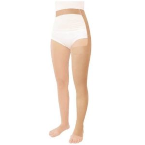 Чулки компрессионные с открытым носком Luomma Idealista ID-330L Long 1 класс, левый