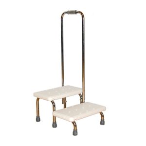 Ступеньки с поручнем для ванной комнаты KJT 569