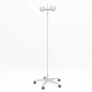 Штатив для длительных инфузионных вливаний на пяти опорах