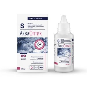 Раствор для ухода за контактными линзами АкваОптик