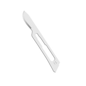 Скальпель хирургический стерильный из углеродистой стали Ensent №15