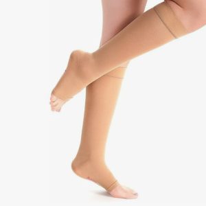 Гольфы компрессионные с открытым носком Luomma Idealista SV-293, 2 класс