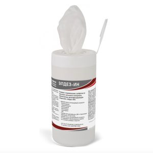 Салфетки влажные в банке "Элдез-ИН" 60 шт