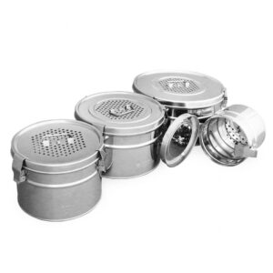 Коробка стерилизационная круглая с фильтром Ока-Медик КСКФ-9