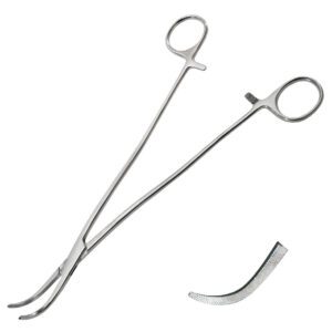 Диссектор с изогнутыми ручками,с кремальерой SURGIWELL Д-33 №2