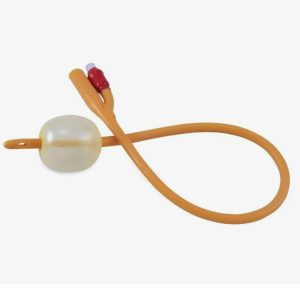 Катетер Фолея 2-х ходовой латексный с силиконовым покрытием Sterimed SMD 500 FR-16