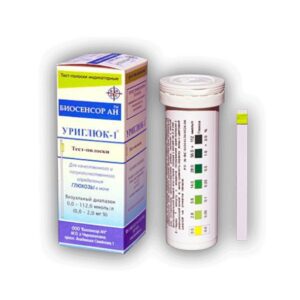 Тест-полоски индикаторные "Уриглюк-1" №50