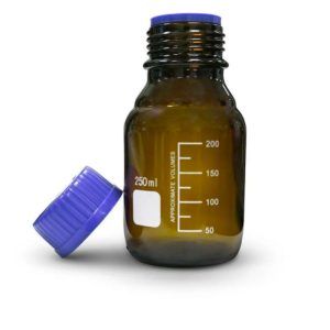 Банка для реактивов тёмное стекло