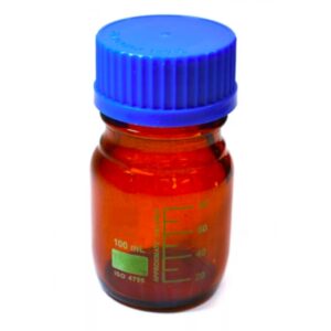 Бутыль с винтовой крышкой и градуировкой 100 мл