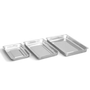 Лоток металлический прямоугольный Ока-медик ЛМПу-260