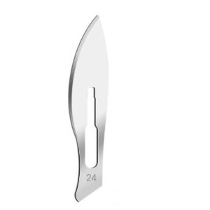 Лезвие для скальпеля из карбоновой стали №24 Ensent