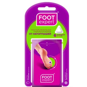 Пластырь FOOT EXPERT от натоптышей 4*4см