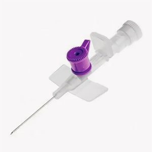 Катетер внутривенный с крыльями и дополнительным портом 26G СК-Флон