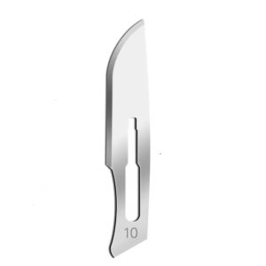 Лезвие для скальпеля из углеродистой стали №10 Ensent