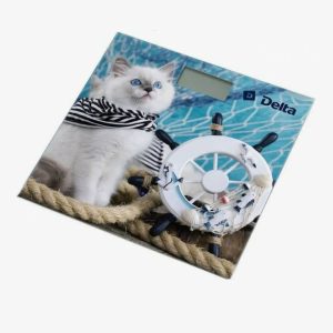 Весы напольные "Кот моряк" DELTA D-9301