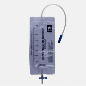 Мочеприемник ножной стерильный 750 мл, Inekta