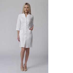 Халат медицинский женский 6-051 3/4