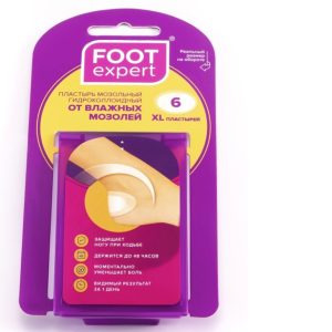 Пластырь гидроколлоидный FOOT EXPERT 3,7*5,5 см