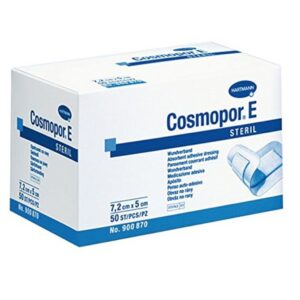 Повязка пластырного типа, послеоперационная Cosmopor E (7.2см*5см)