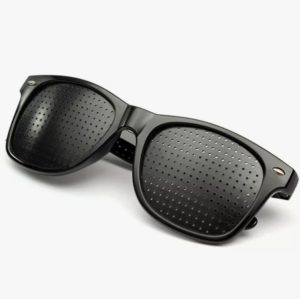 Очки-тренажёры перфорационные