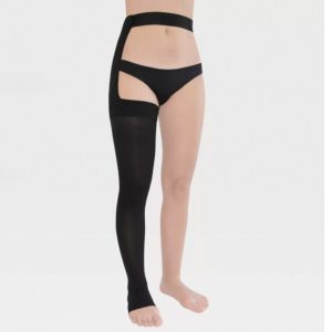 Чулки компрессионные с открытым носком Luomma Idealista ID-330R Long, 2 класс