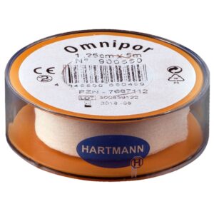 Пластырь из нетканного материала гипоаллергенный Hartmann Omnipor