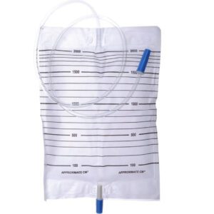 Мочеприемник прикроватный с прямым сливом 2000 мл