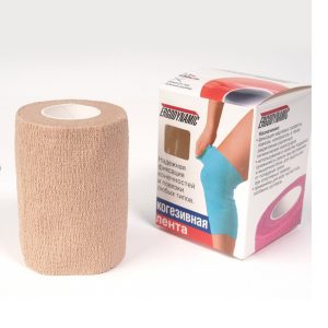 Лента когезивная эластичная, 7,5 см*4,5 м