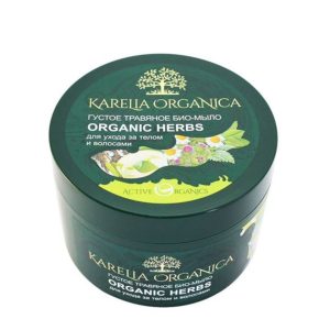 Густое травяное био-мыло