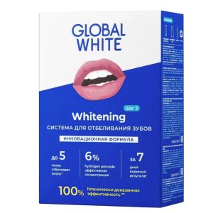 Система отбеливающий для зубов GLOBAL WHITE 6%