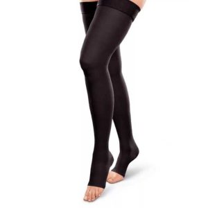 Чулки компрессионные с открытым носком Luomma Idealista Long ID-310, 2 класс