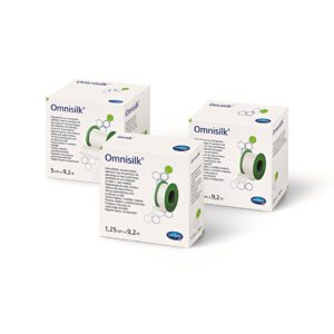 Пластырь из шёлка гипоаллергенный Hartmann Omnisilk