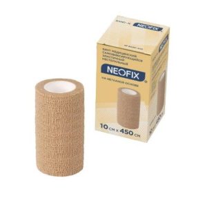 Бинт самофиксирующийся эластичный нестерильный на тканевой основе Band-T