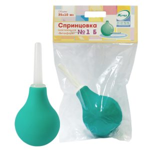 Спринцовка пластизольная №1Б-е Виталфарм 7121980