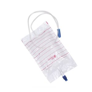 Мочеприемник одноразовый стерильный с крестовым краном, 1000 мл