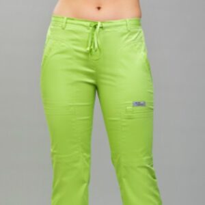 Брюки медицинские женские 4-4042 хлопок твил лайм (164/84)