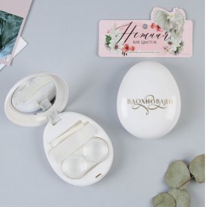 Контейнер для контактных линз "Нежная, как цветок" 7292906