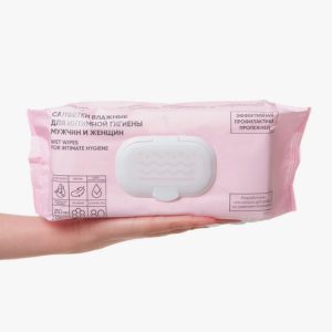 Салфетки влажные антибактериальные BESIDE 250*230 мм