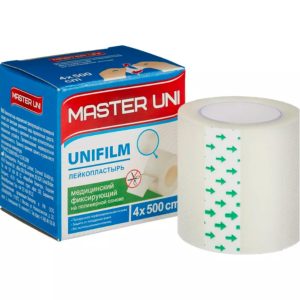 Пластырь на полимерной основе Unifilm Master Uni, 4*500 см
