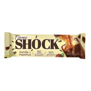 Батончик глазированный "Хрустящий фундук" FitnesShock