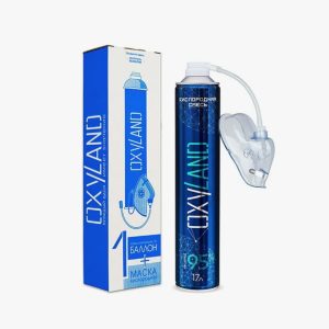 Баллончик кислородный с маской OXYLAND, 17л